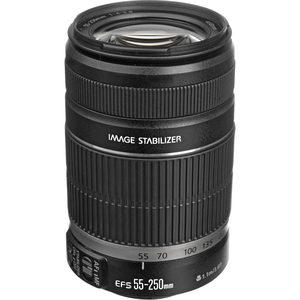 Objectif téléobjectif EF-S 55-250mm F/4-5.6 IS pour Rebel, neuf, original, en stock, automatisation industrielle, PAC dédié, programmation PLC - Product Image 1