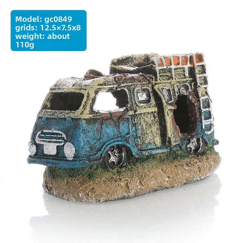 Furgoneta camper vieja