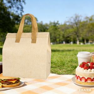 Mochila Mailerpak con Logotipo Personalizado, Aislante, de Tela No Tejida, con Estampado Animal, Forro Térmico, Resistente al Agua, para Oficina y Picnic - Product Image 1