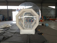 Dôme gonflable commercial extérieur en PVC, château bulle, maison à bulles, tente transparente pour événements, location