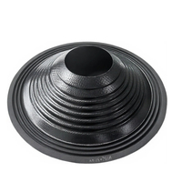 Diafragma Speaker Serat Karbon 18 Inci, Kerucut Kaku Tinggi, Subwoofer Bass Dalam, Pengganti OEM