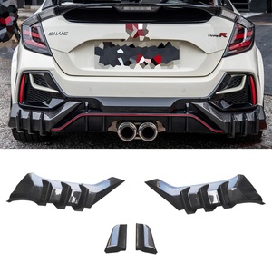 Alerón Trasero de Fibra de Carbono Estilo M para Honda Civic FK8 Type R 2012+ - Product Image 4