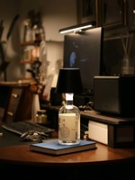 Lampe de table créative d'ambiance, lampe décorative LED de luxe à intensité variable, rechargeable, à brancher, lampe en forme de bouteille de vin