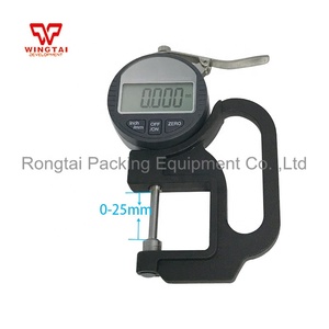 BY04 Mikrometer Digitales Dicken messgerät BY04 <span class=keywords><strong>0</strong></span>-<span class=keywords><strong>25mm</strong></span>, <span class=keywords><strong>0</strong></span>,001mm,30mm für PVC-Folie, Kunststoff, Papier, Gummi - Product Image 3