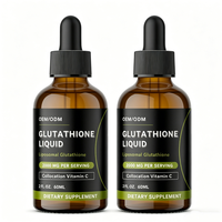 Gouttes de glutathion liposomal OEM économiques, 98 % de biodisponibilité, végétaliennes, détoxifiantes pour le foie, testées en laboratoire, haute puissance