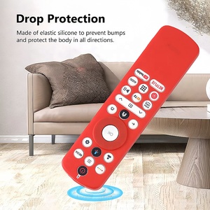 Étui de protection de couleur fluorescente pour télécommande TV, housse en silicone, à utiliser pour la télécommande TV Haier HTR-U33G - Product Image 3