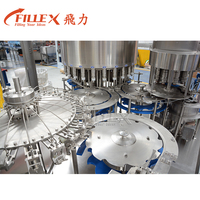 Ligne complète de production et d'embouteillage d'eau minérale PET 12000 BPH pour eau pure et potable