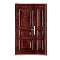 Porte de sécurité ignifuge, porte blindée antivol de taille personnalisée, porte anti-effraction de l'entrée principale pour maison de villa