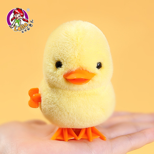 Jouet en peluche canard interactif super doux en gros, anti-stress, couleur jaune et blanche, mécanisme de tirage par cordon, jouet animé qui marche - Product Image 5