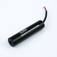 Module laser de niveau industriel personnalisable 405 nm-980 nm 1 mW-200 mW, point, ligne, croix, contrôle automatique de la puissance et lentille de collimation