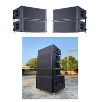 Système audio professionnel LA210 Active Dual 10 12 pouces Line Array Speakers Pro Audio, enceintes PA pour intérieur/extérieur, mariage