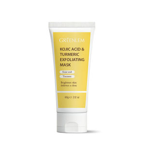 Nettoyant moussant exfoliant à l'acide kojique et au curcuma pour peaux grasses à tendance acnéique - Éclaircissant et réducteur de taches brunes - Product Image 1