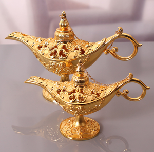 Pantalla creativa que desea la lámpara mágica Aladdin lámpara mágica de Metal decoración del hogar regalo de inauguración - Product Image 3