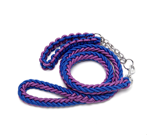 Set tali anjing taktis lembut tugas berat tali nilon latihan anjing kuat untuk anjing kecil sedang besar - Product Image 4