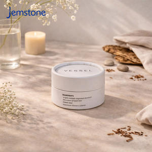 Caja de Embalaje de Cartón Kraft Reciclable con Logotipo Personalizado para Exfoliante Facial, Envase Rígido para Crema Facial, Vela, Tubo de Papel - Product Image 2