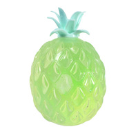 Grand jouet sensoriel anti-stress en forme d'ananas doré, à remontée lente, en plastique TPR, pour les fêtes d'enfants
