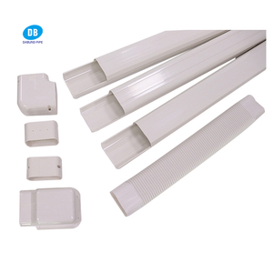 Haute qualité 75mm PVC climatiseur tuyau couvre extérieur décoratif climatisation raccord ligne ensemble couverture - Product Image 4