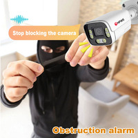 Caméra IP PoE 4MP 2K 25fps Détection de véhicule IA Capture Détection humaine Vidéosurveillance Sécurité Caméras CCTV Système Extérieur