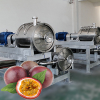 Natuurlijke Passie Sap Making Machine Vruchtensap Productielijn Juce Making Machine Vruchtensap