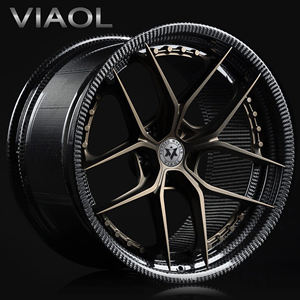 Rines Forjados Viaol 2P 3P de Fibra de Carbono 5x120, 5x112, 5x130 de 20, 21 y 22 Pulgadas para Coches de Carreras, Llantas de Aluminio para F80 F82 RSQ8 - Product Image 1