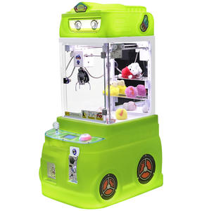 Machine à grue de classe Système d'éclairage LED à pièces pour enfants Opération Oin Mini jeu d'armoire à griffes - Product Image 5