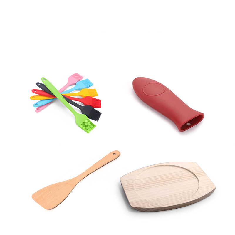 High Quality Household Non Stick Pan Uncoated Old-Fashioned Iron Cooking Pots Kitchen Utensils Set · image 2