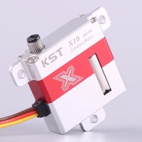 Servomoteur numérique KST X10 en métal haute tension et couple élevé 9,5 kg avec logo personnalisé compatible FPV pour planeurs, avions à voilure fixe et voitures