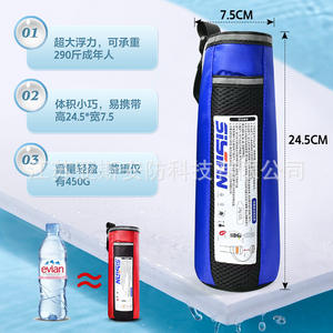 Chaleco Salvavidas Inflable Sislishn con 75N de Flotabilidad, Portátil, para Adultos, Rescate Acuático, Pesca, Equipo de Seguridad - Product Image 3