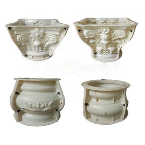 Nhựa Roman trụ cột đầu và chân khuôn bê tông Roman trụ cột khuôn tròn vuông cột cột cột Roman - Product Image 1