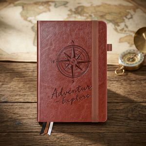 Agenda Premium 2027 A5 de Tapa Dura en Cuero PU, Planificador Diario Recargable, Cuaderno con Logotipo Personalizado, Papel de Primera Calidad para Negocios Ejecutivos - Product Image 3