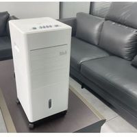 Ventilateur de refroidissement par évaporation, refroidisseurs d'air avec chauffage Wifi en option, radiateur par Convection télécommandé