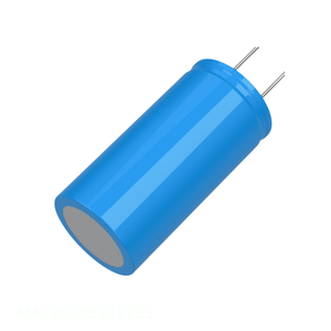 Condensateur radial en aluminium 2200 µF 20 % 63 V traversant le boîtier MAL203858222E3 – Distributeur agréé - Product Image 1