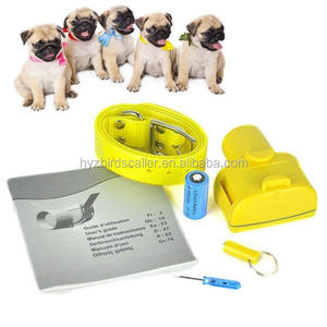Gran oferta, Collar de entrenamiento para perros al aire libre con patrón sólido, cintas decoradas de plástico, tope de corteza, zumbador para mascotas, elección de Amazon - Product Image 3