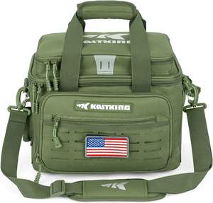 Muestra Gratuita de Bolsa de Pesca, Bolsa de Pesca Cruzada Resistente al Agua con Lados Suaves, Bolsa de Cintura para Equipo de Pesca - Product Image 6