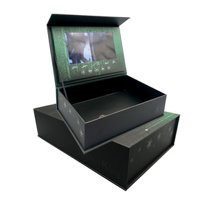Customized Memory Party invito a nozze 5 pollici 7 pollici schermo LCD scatola regalo fiore rosa con Video - Product Image 2
