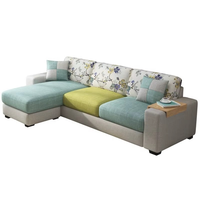 Canapés d'angle extensibles simples en forme de L de haute qualité Runwood Wholesale pour salon d'appartement