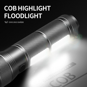 ไฟฉายคู่กลางแจ้งแบบชาร์จไฟได้ ซูมได้ ไฟ LED อลูมิเนียมอัลลอยด์ แสงสีขาว - Product Image 3