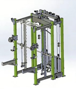 Máquina de Gimnasio Multifuncional con Soporte para Sentadillas Smith, Equipo Comercial OEM ODM para Fisicoculturismo - Product Image 4