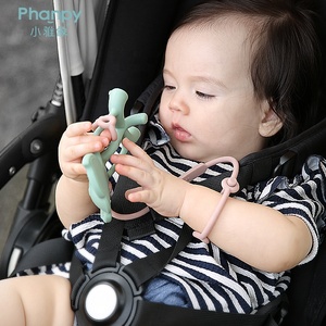 Catenella Anti-Caduta per Neonati Phanpy, Clip per Ciuccio in Silicone 100% Alimentare, Porta Massaggiagengive per Bambini - Product Image 4