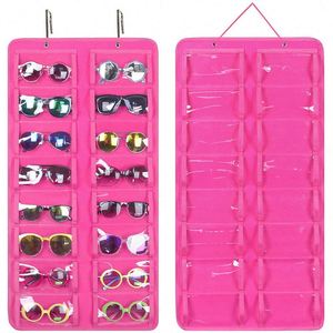 New Sunglasses Organizer <b>Bag</b> 16 Solt Glasses Storage <b>Bag</b> Wall Pocket Display Hanging on Door or Wall - Product Image 3