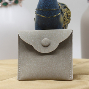 Venta al por mayor anillo collar de <span class=keywords><strong>la</strong></span> joyería de almacenamiento de bolsa de perlas de joyería de bolsa de cuero con encaje - Product Image 3
