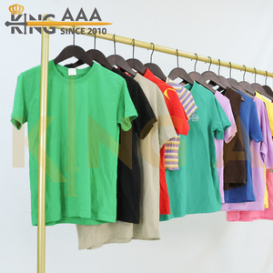 T-shirt Casual estive all'ingrosso a maniche corte da donna <span class=keywords><strong>abbigliamento</strong></span> <span class=keywords><strong>di</strong></span> seconda mano dal negozio dell'usato - Product Image 2