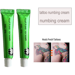 Crème de soin après tatouage semi-permanent à la vitamine C et E, hydratant biologique à base de plantes - Product Image 1