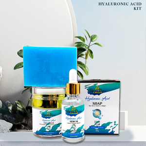 2024 Melhor Beleza Cuidados Com A Pele Gift Set 3pcs Ácido Hialurônico Pele Hidratante Rosto Creme Esfoliante Rosto Sabão Cuidados Com A Pele Set - Product Image 3
