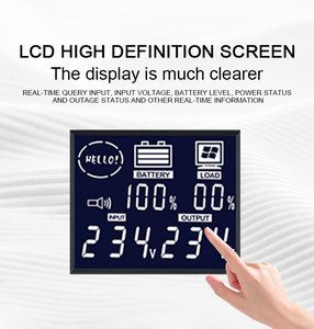 <span class=keywords><strong>UPS</strong></span> de Reserva de 1kVA, 1.2kVA, 1.5kVA, 2kVA con Batería Integrada, 220V, 50/60Hz, Sistema de Alimentación Ininterrumpida Compacto con Pantalla LCD - Product Image 4