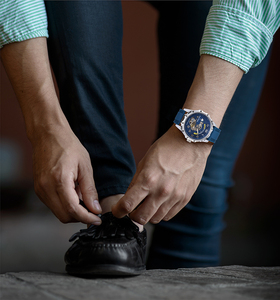 Sang Trọng Tự Động Tự Động Đồng Hồ Cross-Biên Giới Không Thấm Nước Sáng Hợp Thời Trang Cao Su Kinh Doanh Cơ Khí Đồng Hồ 22Mm Ban Nhạc - Product Image 5