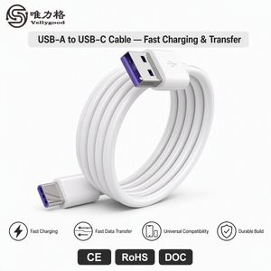 Manufacturer's Compatible Super Fast 5A Charging TYPE-C Flash <strong>Cable</strong> 2M Length for <strong>Apple</strong> <strong>USB</strong> Phone Braid Earphone Wholesale - Product Image 1