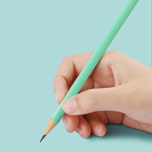 ดินสอ HB หลากสีที่มีสไตล์พร้อมถังปากกาสามเหลี่ยมสามารถปรับแต่งโลโก้ได้และชุดการเรนเดอร์ดีไซน์ฟรีบรรจุภัณฑ์ - Product Image 5