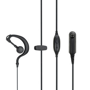 Casque Walkie Talkie avec pilote audio dynamique, construction en plastique antidérapante pour la communication radio UV9RPLUS - Product Image 2