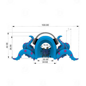 Arte inflable, pies <span class=keywords><strong>de</strong></span> pulpo, decoración <span class=keywords><strong>de</strong></span> eventos, <span class=keywords><strong>publicidad</strong></span> personalizada, Tentáculo inflable, cabina <span class=keywords><strong>de</strong></span> DJ, tienda, decoración <span class=keywords><strong>de</strong></span> música, accesorio - Product Image 5